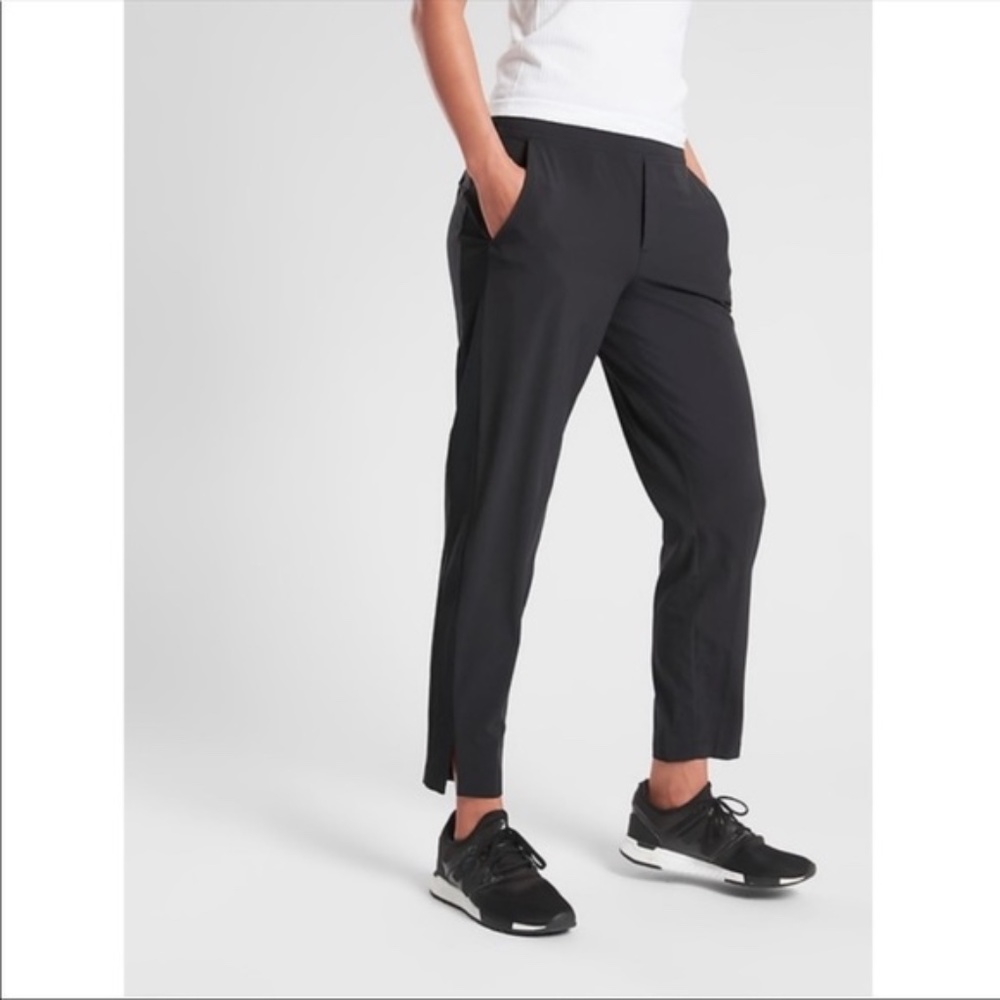NWT Athleta Brooklyn Ankle Pant // Black - Picture 2 of 5